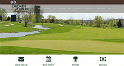 Desktop Screenshot of golfbrokenarrow.com